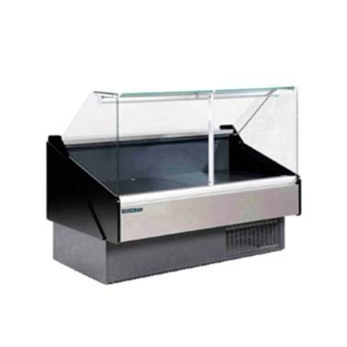 MVP Group KFM-FG-60-S 60" W Stainless Steel Full Service Hydra-Kool Fresh Meats or Deli Case
