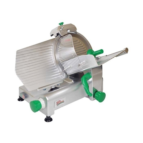 MVP Group PS-12 12" Blade Anodized Aluminum Primo Meat Slicer - 120 Volts