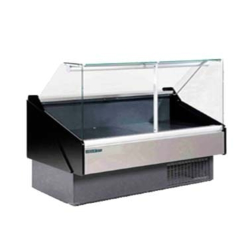 MVP Group KFM-FG-80-S 77.5" W Stainless Steel Full Service Hydra-Kool Fresh Meats or Deli Case