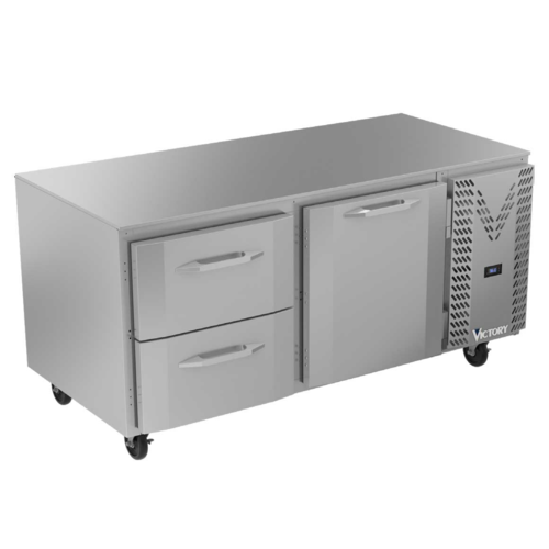 Victory VURD67HC-2 67" W Under Counter Refrigerator - 115 Volts