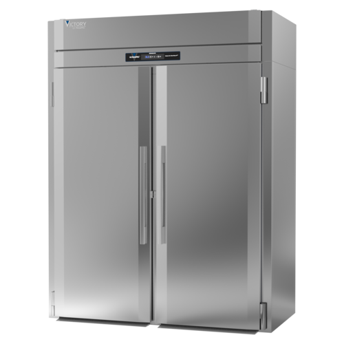 Victory RIS-2D-S1-PT-XH-HC 68.88" W Stainless Steel Exterior UltraSpec Series Extra High Refrigerator - 115 Volts