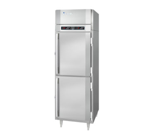 Victory RSA-1D-S1-EW-PT-HD-HC 34.25" W Top Mounted Stainless Steel Exterior Pass-Thru UltraSpec Series Refrigerator - 115 Volts
