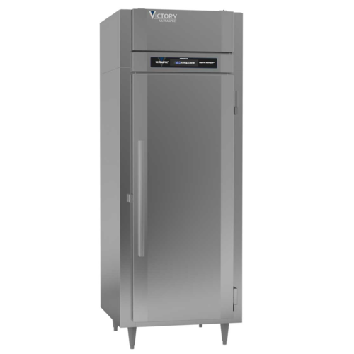 Victory RS-1D-S1-EW-PT-HC 31.25" W Top Mounted Stainless Steel Exterior Pass-Thru UltraSpec Series Refrigerator - 115 Volts