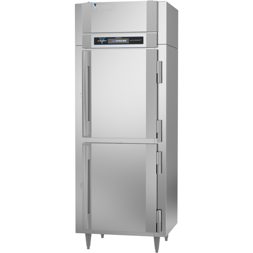 Victory RSA-1N-S1-HD-HC 31.25" W Stainless Steel Exterior Solid Door UltraSpec Series Refrigerator - 115 Volts