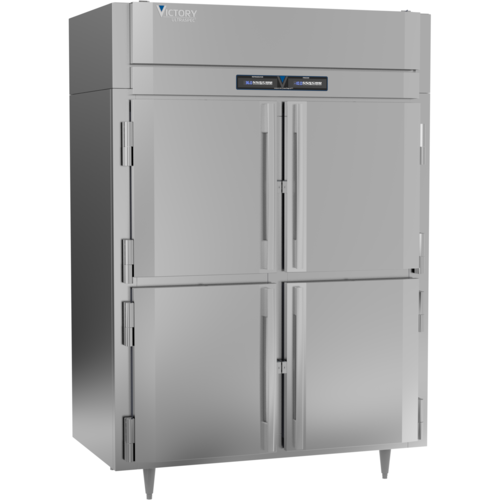 Victory RFS-2D-S1-EW-HD-HC 24.08 Cu. Ft. Two-Section UltraSpec Series Refrigerator and Freezer - 115 Volts