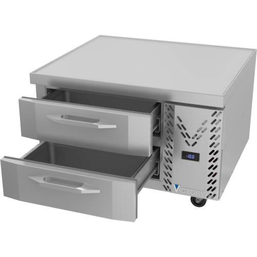 Victory CBR36HC 36" W 2 Drawers Chef Base Refrigerator - 115 Volts