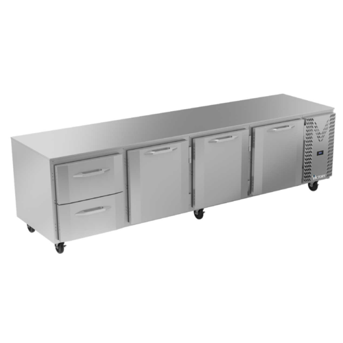 Victory VURD119HC-2 118.88" W Under Counter Refrigerator - 115 Volts