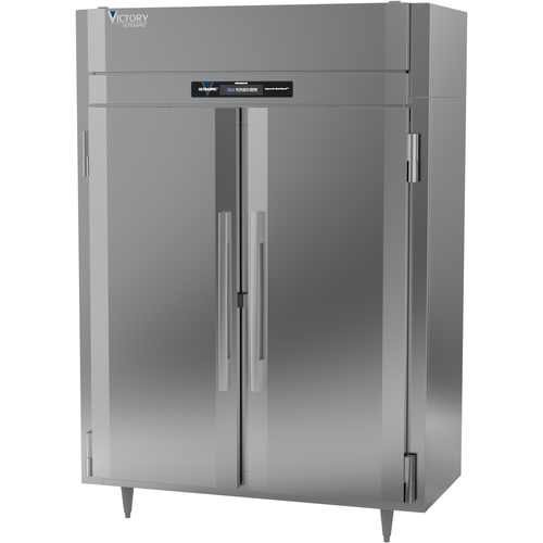 Victory RS-2N-S1-HC 58.38" W Stainless Steel Exterior Solid Door UltraSpec Series Refrigerator - 115 Volts