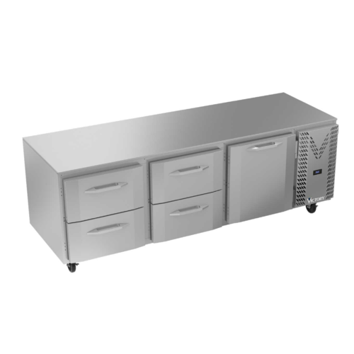 Victory VURD93HC-4 93" W Under Counter Refrigerator - 115 Volts