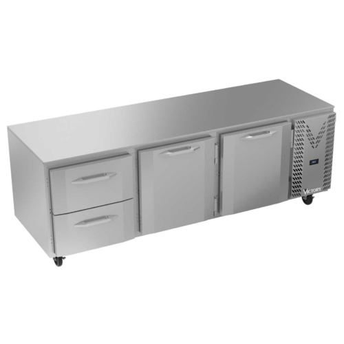 Victory VURD93HC-2 93" W Under Counter Refrigerator - 115 Volts
