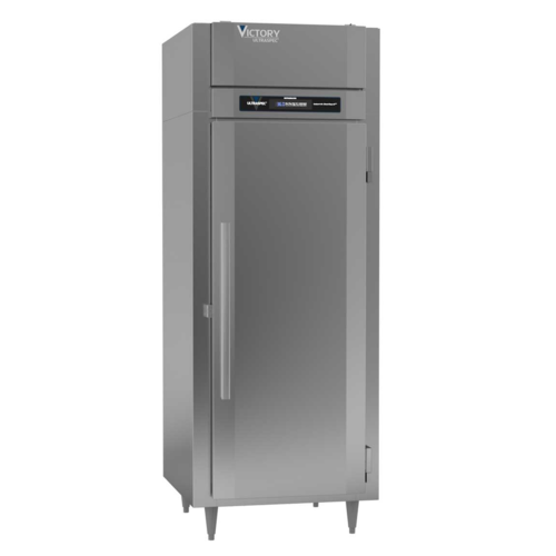 Victory RSA-1D-S1-EW-PT-HC 31.25" W Top Mounted Stainless Steel Exterior Pass-Thru UltraSpec Series Refrigerator - 115 Volts
