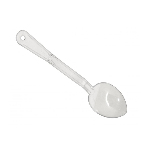 Omcan USA 85098 11" L Clear Polycarbonate Solid Serving Spoon