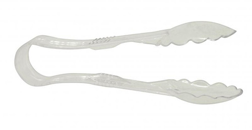 Omcan USA 80154 9" Clear Polycarbonate Serving Tongs