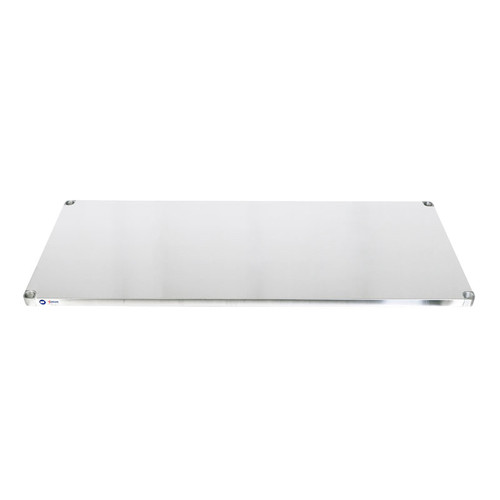 Omcan USA 44245 30" D x 72" W Undershelf for Poly Top Work Table