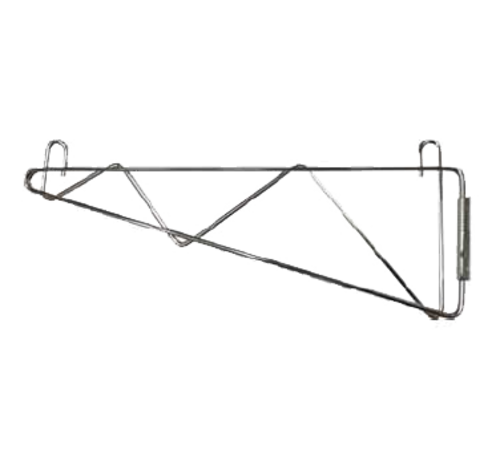 Omcan USA 24250 18" Chrome Finish Wall Bracket