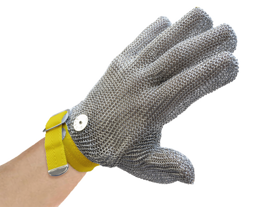 Omcan USA 13562 Stainless Steel Double Extra Small Mesh Glove