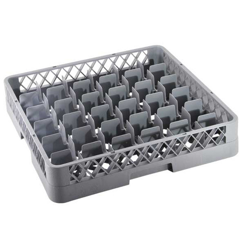 Omcan USA 43503 19.7" H x 19.7" W x 4" D 36 Compartments Dishwasher Glass Rack