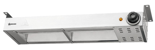 Omcan USA 46687 24" W Stainless Steel Unlighted Electric Food Warmer - 120 Volts 500 Watts