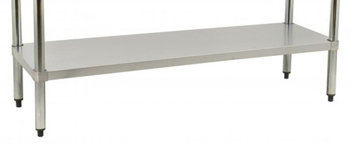 Omcan USA 22097 60" W x 24" D Galvanized Standard Series Undershelf