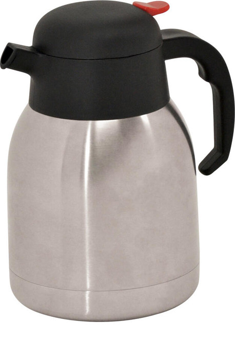 Omcan USA 40563 (1.2) Liters Stainless Steel Double-Wall Insulation Thermal Carafe