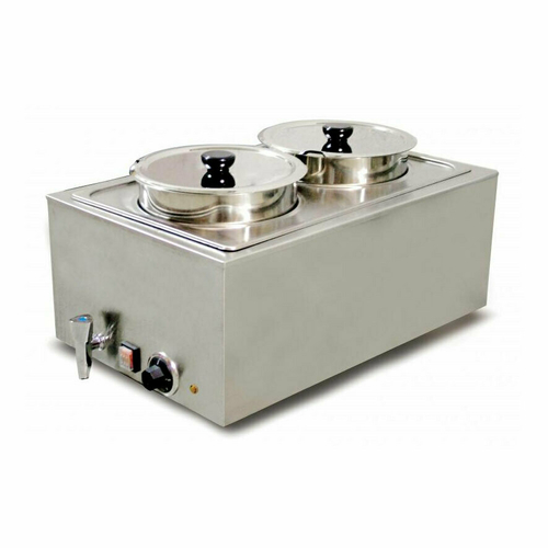 Omcan USA 19077 16 L Double Food Warmer - 120 Volts