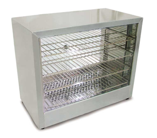 Omcan USA 26086 4 Shelves Food Warmer and Display Case - 110 Volts 1-Ph
