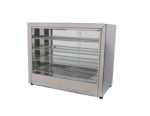 Omcan USA 26086 4 Shelves Food Warmer and Display Case - 110 Volts 1-Ph
