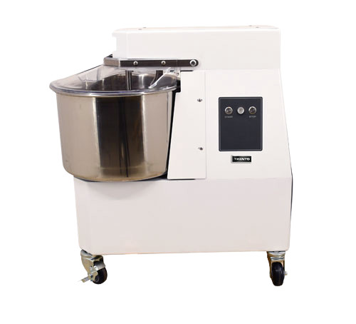 Omcan USA 45418 70.5 Lbs. Stainless Steel Fixed Froged Spiral Tool Mixer - 220 Volts 1.5 HP