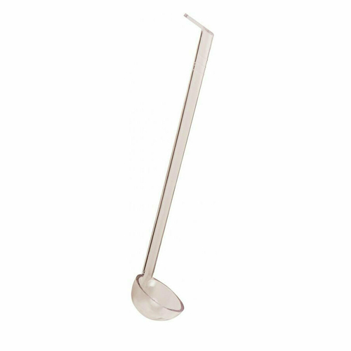 Omcan USA 80219 8.5" L 0.75 Oz. Beige Polycarbonate Ladle