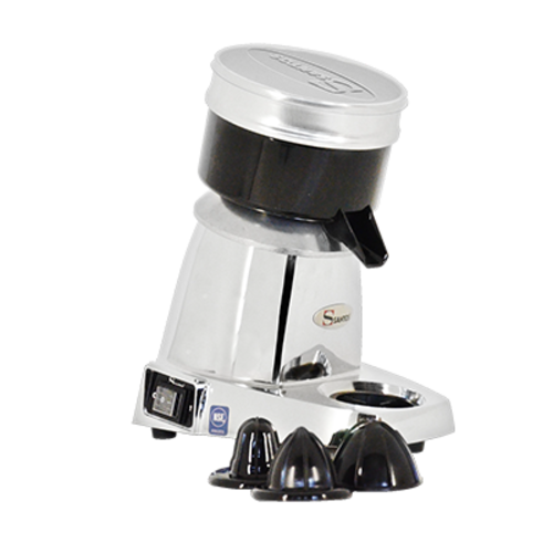 Omcan USA 44025 Steel and Aluminum Automatic Pulp Ejection Countertop Santos Citrus Juicer - 120 Volts