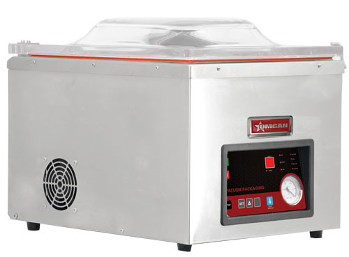 Omcan USA 19482 15" Seal Bar Single Chamber Countertop Vacuum Packaging Machine