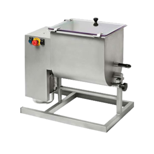Omcan USA 37459 29.763 Liter Stainless Steel Electric Meat Mixer - 220 Volts 3-Ph
