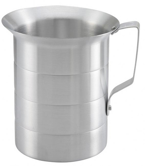 Omcan USA 80403 4 Qt. Aluminum Measuring Cup