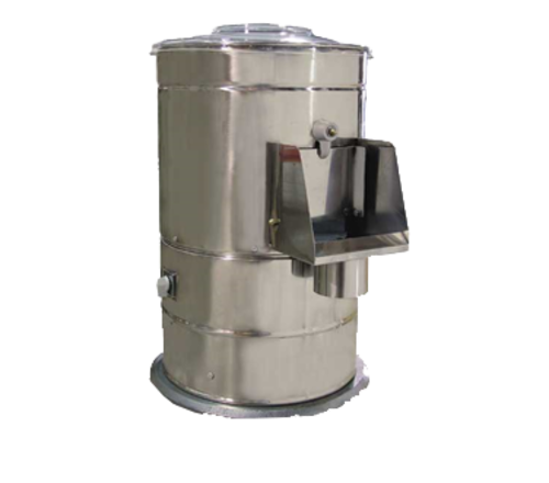 Omcan USA 13443 22 Lbs. Countertop Electric Elite Series Potato Peeler - 110 Volts