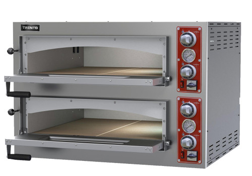 Omcan USA 40636 39"W Stainless Steel Exterior Deck Type Electric Entry Max Pizza Oven - 220 Volts 1-Ph
