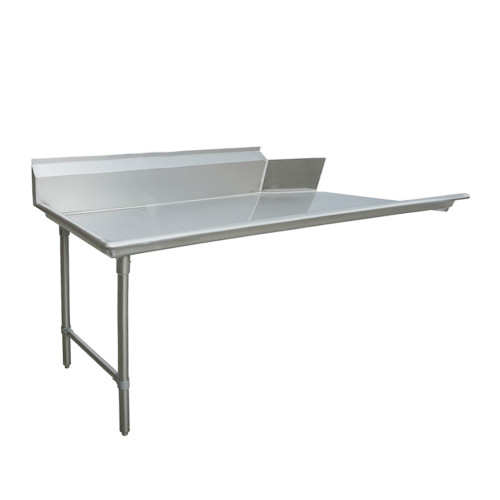Omcan USA 28478 60"W Stainless Steel Left Side Clean Dishtable