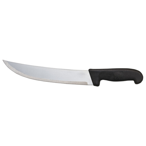 Omcan USA 12198 12" Black Handle Steak Knife