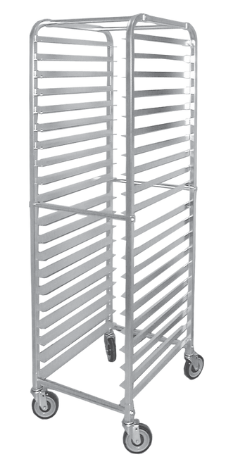 Omcan USA 13506 20 Pans Aluminum Curved Top Pan Rack