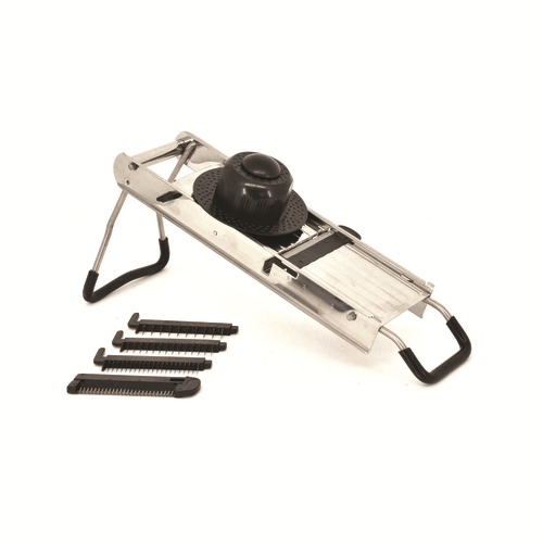 Omcan USA 13659 Stainless Steel Manual Mandoline Vegetable Slicer