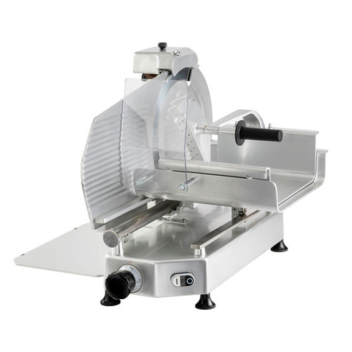 Omcan USA 46163 13" Blade Anodized Aluminum Electric Meat Slicer - 110 Volts