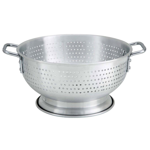 Omcan USA 80405 11 Qt. Aluminum Colander