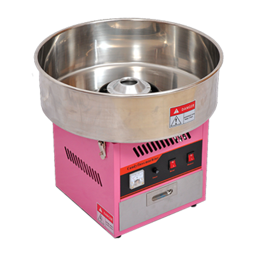 Omcan USA 41336 20.5" Bowl Stainless Steel Countertop Cotton Candy Machine - 110 Volts 1-Ph