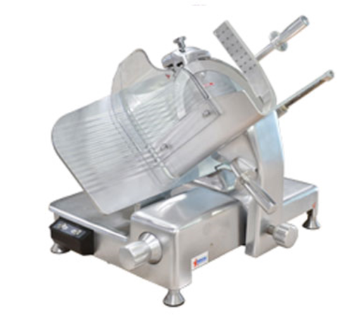 Omcan USA 23544 14" Anodized Aluminum Manual Meat Slicer