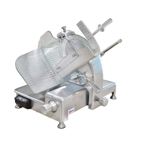 Omcan USA 23544 14" Anodized Aluminum Manual Meat Slicer