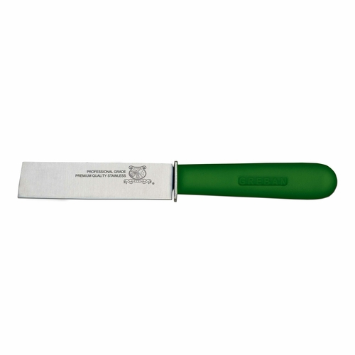 Omcan USA 11604 4.5" Green Handle Cut-off Knife
