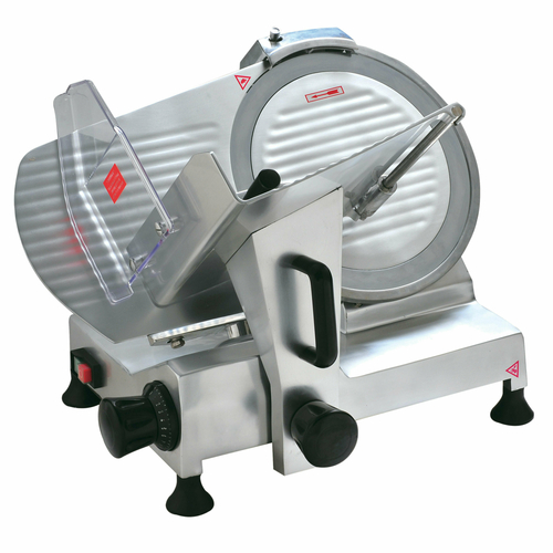 Omcan USA 19068 12" Anodized Aluminum Manual Meat Slicer