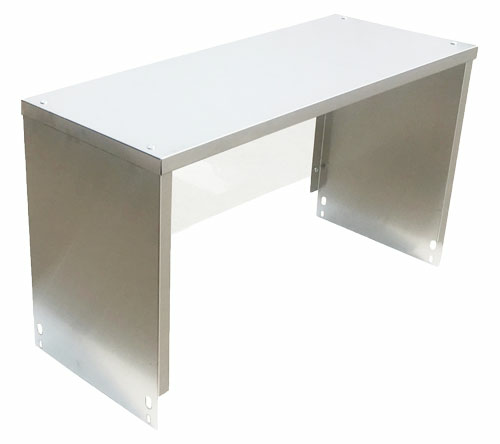 Omcan USA 47021 30" W Sneeze Guard for 2 Pan Steam for Model 46646