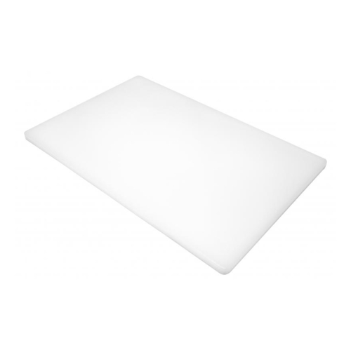 Omcan USA 41196 0.5" Thick White Rigid Cutting Board