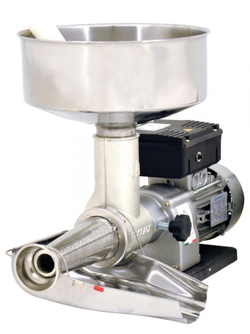 Omcan USA 41418 Stainless Steel Cover Tomato Squeezer Electric - 120 Volts