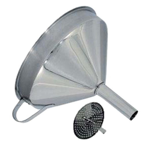 Omcan USA 80415 5" Top Diameter Stainless Steel Funnel